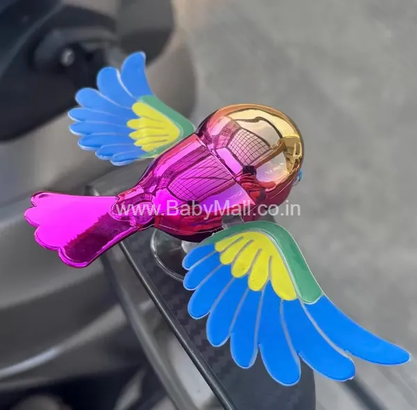 Flying Bird Car & Bike Decoration With Flapping Wings 2.5 Inch